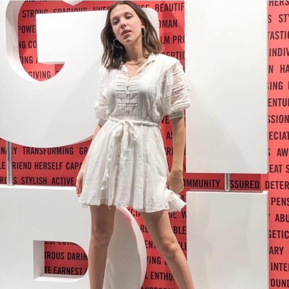 *SOLD* FP One Sydney Mini Dress in Ivory - Picture 2 of 8